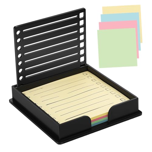 NUOBESTY Praktische Haftnotizen Schablone mit Farben Haftzettel Großer Aufbewahrungsbox Notizpapierspender und Organizer für Schreibtisch Büro und Zuhause NUOBESTY Praktische Haftnotizen Schablone mit Farben Haftzettel Großer Aufbewahrungsbox Notizpapierspender und Organizer für Schreibtisch Büro und Zuhause von NUOBESTY