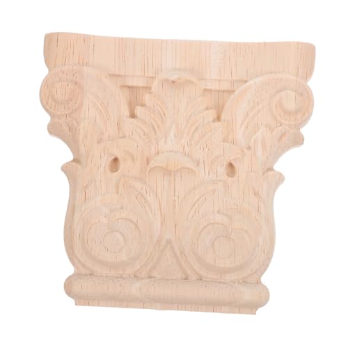 NUOBESTY Römische Säulen Eckornament aus Massivem Holz Geschnitztes Dekoratives Wandgesims Klassische Europäische Corbel Wohnraumdeko Leicht zu Reinigen Langlebig Vielseitig Gestaltbar NUOBESTY Römische Säulen Eckornament aus Massivem Holz Geschnitztes Dekoratives Wandgesims Klassische Europäische Corbel Wohnraumdeko Leicht zu Reinigen Langlebig Vielseitig Gestaltbar von NUOBESTY
