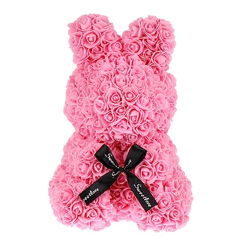NUOBESTY Rosenhase Figuren Niedlich künstlich schicke Desktop-Verzierung Kinderzimmer bürodeko büro Dekoration Kaninchen-Tischdekoration Kaninchen-Ornament für die Tischplatte Sport Rosa NUOBESTY Rosenhase Figuren Niedlich künstlich schicke Desktop-Verzierung Kinderzimmer bürodeko büro Dekoration Kaninchen-Tischdekoration Kaninchen-Ornament für die Tischplatte Sport Rosa von NUOBESTY
