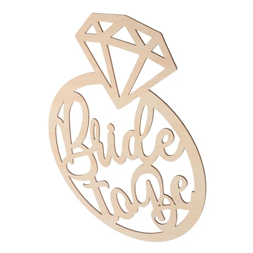 NUOBESTY Rustikales Holzschild Ring Wanddeko Romantisches Hochzeitsornament Foto Requisit für Brautparty Geeignet als Partydekoration und Hochzeitsschild für Unvergessliche NUOBESTY Rustikales Holzschild Ring Wanddeko Romantisches Hochzeitsornament Foto Requisit für Brautparty Geeignet als Partydekoration und Hochzeitsschild für Unvergessliche von NUOBESTY