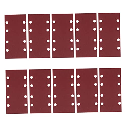 NUOBESTY Sandpapier Schleifpads Möbel Schleifen Ersatz Schleifpapier Mit Hoher Körnung Klettschleifpapier Schleifscheibe Aluminiumoxid Rot NUOBESTY Sandpapier Schleifpads Möbel Schleifen Ersatz Schleifpapier Mit Hoher Körnung Klettschleifpapier Schleifscheibe Aluminiumoxid Rot von NUOBESTY