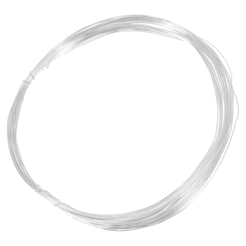 NUOBESTY Schmuckdraht Versilbert Flexibler Basteldraht für Armbänder und Präzise Schmuckherstellung für DIY Projekte und Kreative Designs NUOBESTY Schmuckdraht Versilbert Flexibler Basteldraht für Armbänder und Präzise Schmuckherstellung für DIY Projekte und Kreative Designs von NUOBESTY
