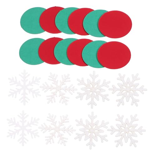 NUOBESTY Schneeflocken Konfetti Teilig Weiß Rot Grün Rundes Deko Streu für Weihnachts und Silvesterparty Tischdekoration Festlich NUOBESTY Schneeflocken Konfetti Teilig Weiß Rot Grün Rundes Deko Streu für Weihnachts und Silvesterparty Tischdekoration Festlich von NUOBESTY