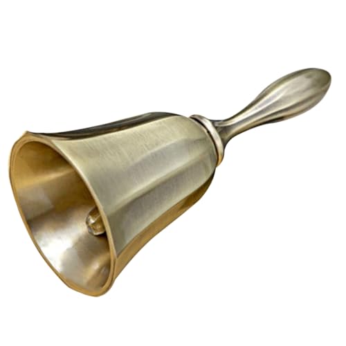 NUOBESTY Service Glocke aus Klassische Handglocke für Restaurant Bar Empfang Vielseitig als Tisch Alarmglocke Geeignet für Service Spiele Haustiertraining und Seniorenhilfe NUOBESTY Service Glocke aus Klassische Handglocke für Restaurant Bar Empfang Vielseitig als Tisch Alarmglocke Geeignet für Service Spiele Haustiertraining und Seniorenhilfe von NUOBESTY