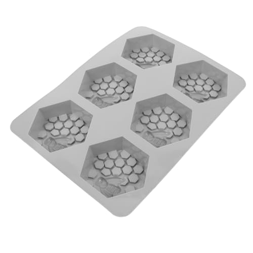 NUOBESTY Silikon Bienenwaben Seifenform Vielseitige Backform für Handgemachte Seifen Schokolade Mousse Süßigkeiten Ofen und Spülmaschinenfest Leicht zu Reinigen und Flexibel NUOBESTY Silikon Bienenwaben Seifenform Vielseitige Backform für Handgemachte Seifen Schokolade Mousse Süßigkeiten Ofen und Spülmaschinenfest Leicht zu Reinigen und Flexibel von NUOBESTY