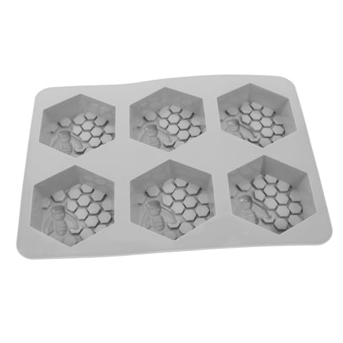 NUOBESTY Silikon Seifenform Wabenform Flexibles Backform für Seifen Schokolade Mousse und Mehr Hitzebeständig Spülmaschinenfest Einfache Handhabung und NUOBESTY Silikon Seifenform Wabenform Flexibles Backform für Seifen Schokolade Mousse und Mehr Hitzebeständig Spülmaschinenfest Einfache Handhabung und von NUOBESTY