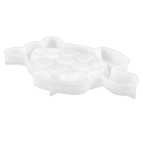 NUOBESTY Silikon Tray Form Schildkrötenform Epoxidharz Gießform für Kreative Diy Projekte für Zuhause Partys und Bastelarbeiten Weiß NUOBESTY Silikon Tray Form Schildkrötenform Epoxidharz Gießform für Kreative Diy Projekte für Zuhause Partys und Bastelarbeiten Weiß von NUOBESTY