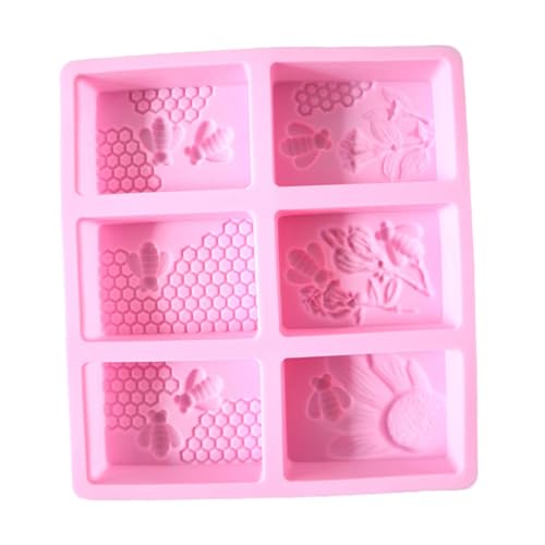 NUOBESTY Silikonform Sechseckig Langlebig für DIY Seifenherstellung Kuchen Eiswürfelform mit Glatter Oberfläche Einfach zu Entformen Geeignet für Handgemachte Seifen Zufällige Farbe NUOBESTY Silikonform Sechseckig Langlebig für DIY Seifenherstellung Kuchen Eiswürfelform mit Glatter Oberfläche Einfach zu Entformen Geeignet für Handgemachte Seifen Zufällige Farbe von NUOBESTY