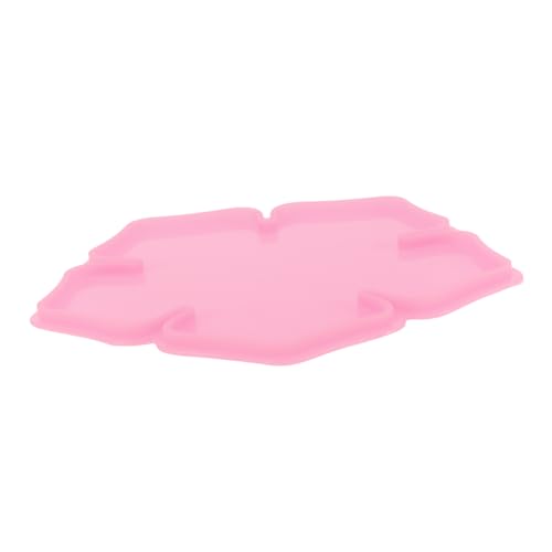 NUOBESTY Silikonform für Untersetzer Blumenform Gießform Hochwertigem Silikon für Diy Projekte und Geschenkideen Geeignet für Zuhause und Büro von NUOBESTY