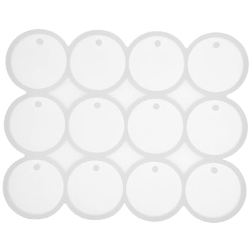 NUOBESTY Silikonformen für Epoxidharz Runde Gießform für Diy Projekte Mehrfach Verwendbar für Schmuck Anhänger und Dekorationen Kompakt und Benutzerfreundlich NUOBESTY Silikonformen für Epoxidharz Runde Gießform für Diy Projekte Mehrfach Verwendbar für Schmuck Anhänger und Dekorationen Kompakt und Benutzerfreundlich von NUOBESTY