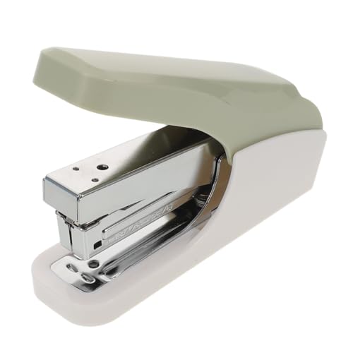 NUOBESTY Single Finger Desktop Binding Stapler Leichtes Tragbares Schwerlastfähiges Handheftgerät Für Schule Büro Buchbindung Papierstapel Effiziente Einhandbedienung von NUOBESTY