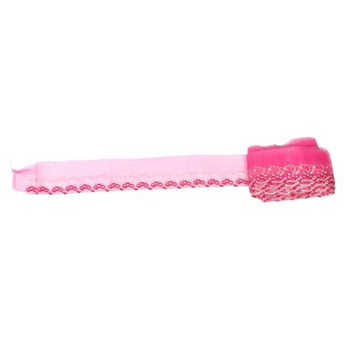 NUOBESTY Spitzenstoff Rüschenband mit Bunten Blumenstickereien Yards für Diy Handarbeiten Vorhänge Hochzeitsdekorationen Puppenkleider und Auto Accessoires Vielseitig Einsetzbar und Elegant von NUOBESTY