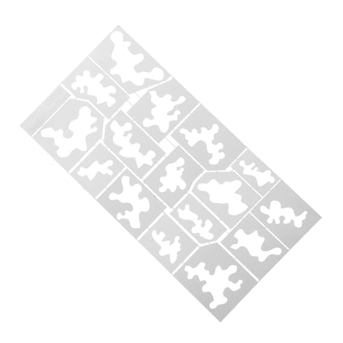 NUOBESTY Sprühvorlage für Präzises Modell Färben Wiederverwendbare Schablonen für Holzgestaltung Scrapbooking und Diy Kunstprojekte NUOBESTY Sprühvorlage für Präzises Modell Färben Wiederverwendbare Schablonen für Holzgestaltung Scrapbooking und Diy Kunstprojekte von NUOBESTY