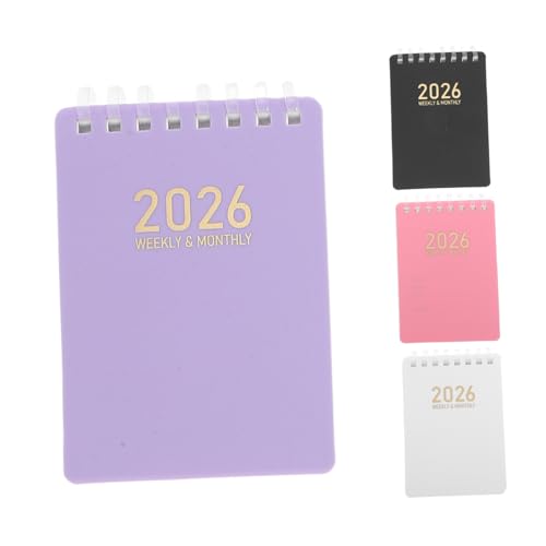 NUOBESTY Spulenplanbuch notizbuch tragbares Mini-Notebook monatlicher Wochenplaner Spiraler Notizblock spiralbuch Spiralplaner Handbuch aus Hand Geldbörse Kalender notizheft Papier NUOBESTY Spulenplanbuch notizbuch tragbares Mini-Notebook monatlicher Wochenplaner Spiraler Notizblock spiralbuch Spiralplaner Handbuch aus Hand Geldbörse Kalender notizheft Papier von NUOBESTY