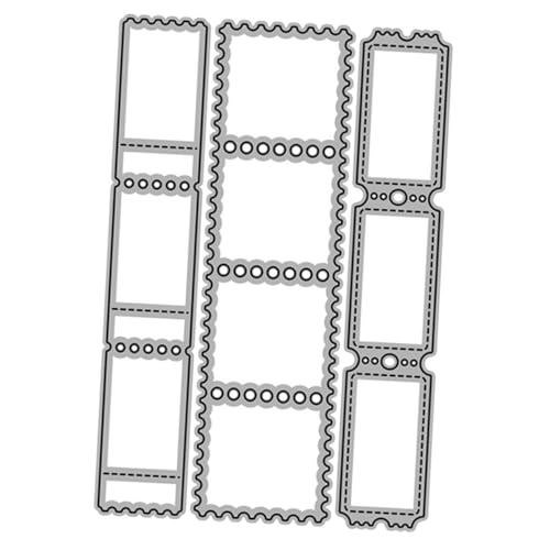 NUOBESTY Stanzformen Kohlenstoffstahl für Diy Projekte Schneidewerkzeug für Kreative Bastelarbeiten Geeignet für Stempelherstellung und Fotoalben NUOBESTY Stanzformen Kohlenstoffstahl für Diy Projekte Schneidewerkzeug für Kreative Bastelarbeiten Geeignet für Stempelherstellung und Fotoalben von NUOBESTY