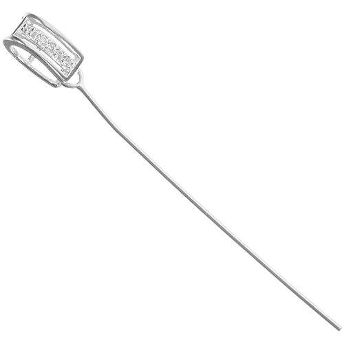 NUOBESTY Sterling Silber Anhängerverschluss für Armbänder Zauberhalter Schmuckanschluss für Schmuckherstellung Kompatibel mit Verschiedenen Anhängern NUOBESTY Sterling Silber Anhängerverschluss für Armbänder Zauberhalter Schmuckanschluss für Schmuckherstellung Kompatibel mit Verschiedenen Anhängern von NUOBESTY
