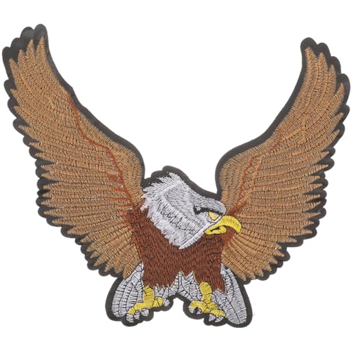 NUOBESTY Stickpatches Adler-design Aufnäher Für Jeans Kleidung Nähpatches Zum Aufnähen Oder Ausbessern Mit Bügeleisen Oder Nadel Einfach Anbringen NUOBESTY Stickpatches Adler-design Aufnäher Für Jeans Kleidung Nähpatches Zum Aufnähen Oder Ausbessern Mit Bügeleisen Oder Nadel Einfach Anbringen von NUOBESTY
