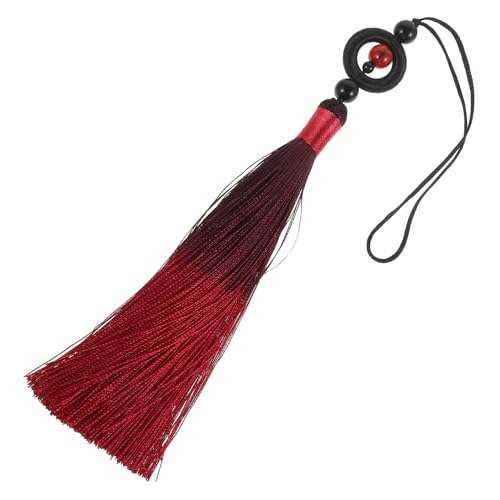 NUOBESTY Tassel Anhänger für Kampfsportgeräte Handgemachte Chinesische Quaste Traditionelles Design für Authentischen Look Vielseitig Einsetzbar Sicheres Hängesystem von NUOBESTY