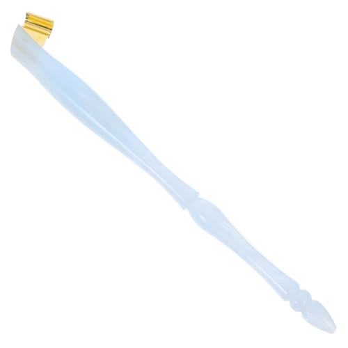 NUOBESTY Tauchen Sie Den Stiftgriff Ein Kalligraphie -nibs Schräge Kalligraphie-stifthalter Kugelschreiber Vintage Dip-stifte Tintenroller Schräger Kalligraphie-tauchstift Sky-blue Harz von NUOBESTY