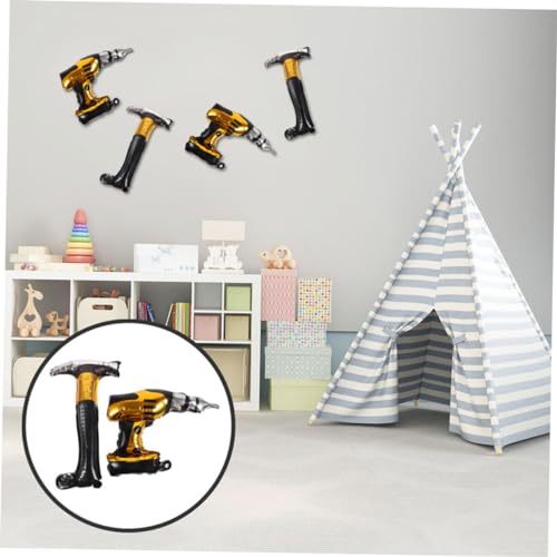 NUOBESTY Teiliges Aluminiumfolie Ballon Reparaturset Kreative Luftballon Dekoration für Geburtstagsfeiern Leichte Folienballons Vielseitig für Party Garten Fenster Tisch und Türgestaltung von NUOBESTY