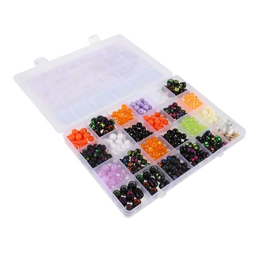 NUOBESTY Teiliges Halloween Armband Bastelset mit Acrylperlen und Charms DIY Schmuckherstellung Spinnen Geist und Kürbis Anhänger Vielseitiges Kreativset für Halloween Accessoires NUOBESTY Teiliges Halloween Armband Bastelset mit Acrylperlen und Charms DIY Schmuckherstellung Spinnen Geist und Kürbis Anhänger Vielseitiges Kreativset für Halloween Accessoires von NUOBESTY