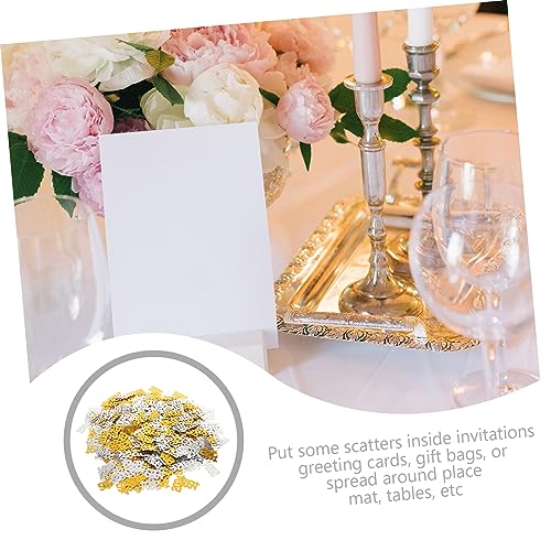 NUOBESTY Tischdeko Konfetti Gold und Silber Festliche Streudeko für Silvesterparty Happy Year Party Supplies Tischstreuer für Neujahrsfeier NUOBESTY Tischdeko Konfetti Gold und Silber Festliche Streudeko für Silvesterparty Happy Year Party Supplies Tischstreuer für Neujahrsfeier von NUOBESTY