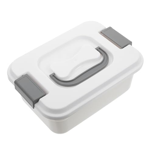 NUOBESTY Tragbare Aufbewahrungsbox Kunststoff Organizer für Büro und Zuhause Kompakte und Transparente Sortierbox für Snacks Bastelmaterial und Kleinteile für Ordentliche Ablage und NUOBESTY Tragbare Aufbewahrungsbox Kunststoff Organizer für Büro und Zuhause Kompakte und Transparente Sortierbox für Snacks Bastelmaterial und Kleinteile für Ordentliche Ablage und von NUOBESTY