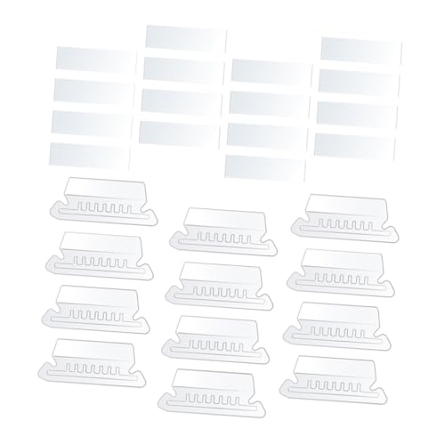 NUOBESTY Transparente PVC Registerkarten für Hängeregister mit Einlegeblättern Wiederverwendbare Dokumentenorganizer Etiketten Leicht und Vielseitig für Ordner und Notizbücher NUOBESTY Transparente PVC Registerkarten für Hängeregister mit Einlegeblättern Wiederverwendbare Dokumentenorganizer Etiketten Leicht und Vielseitig für Ordner und Notizbücher von NUOBESTY