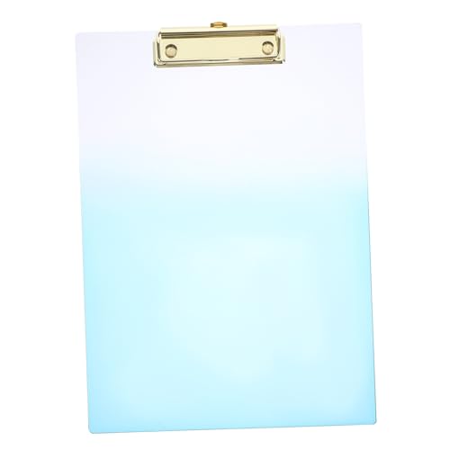 NUOBESTY Transparentes Klemmbrett Schreibunterlage mit Farbverlauf Stabiles Dokumentenboard für Schüler Robustes Schreibbrett zur Sicheren Aufbewahrung und Organisation von Papieren NUOBESTY Transparentes Klemmbrett Schreibunterlage mit Farbverlauf Stabiles Dokumentenboard für Schüler Robustes Schreibbrett zur Sicheren Aufbewahrung und Organisation von Papieren von NUOBESTY