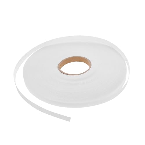 NUOBESTY Trennpapier Heißschmelz Netz Teppichband Hosensaumband Nähfreies Doppelklebeband Saumband Zum Nähen Aus Eisen Vorhangband Vorhangsaumband Nähfreies Saumband Vlies Einlage Weiß von NUOBESTY