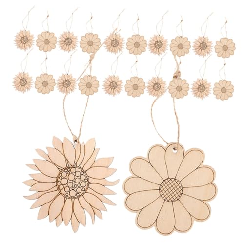 NUOBESTY Unbehandelte Holzblumen Ausschnitt Holzdeko Basteln Blumenformen DIY Kunst Handwerk für Geschenk Malen und Verzieren NUOBESTY Unbehandelte Holzblumen Ausschnitt Holzdeko Basteln Blumenformen DIY Kunst Handwerk für Geschenk Malen und Verzieren von NUOBESTY