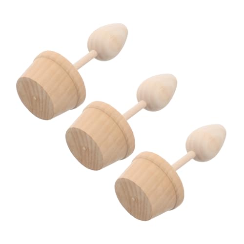 NUOBESTY Unbehandelte Holzpilz-figurine DIY Bemalbar für Kreative Vielseitige Dekoration für Blumentöpfe Bonsai Wohnaccessoires und Schreibtischornamente NUOBESTY Unbehandelte Holzpilz-figurine DIY Bemalbar für Kreative Vielseitige Dekoration für Blumentöpfe Bonsai Wohnaccessoires und Schreibtischornamente von NUOBESTY