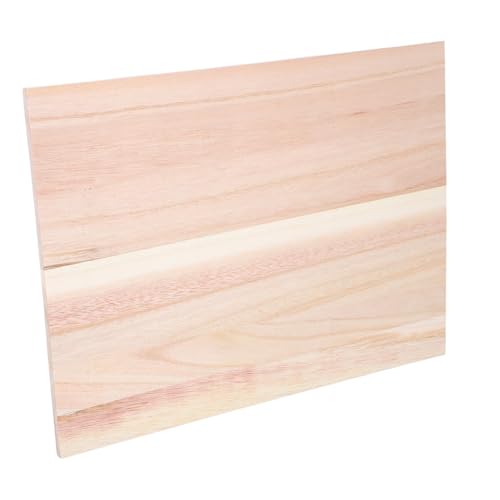 NUOBESTY Unbehandeltes Holzbrett, Rechteckig: Rechteckige Holzbretter, Schrankteiler Aus Holz, Organizer, Lange Holzplatten Für Die Schichtung Von Kleiderschränken von NUOBESTY