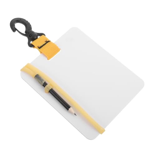 NUOBESTY Unterwasser Schreibtafel Wasserdichtes Notizblock mit Bleistift für Tauchen Schnorcheln und Tauchausrüstung und Wiederverwendbar Klare Sichtbarkeit von NUOBESTY