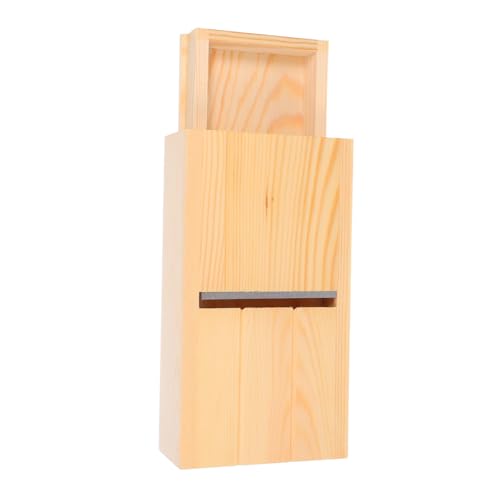 NUOBESTY Verstellbarer Holz Seifenbeveler mit Schublade Präziser für Glattes Schneiden Robustes Naturholz zum Trimmen von Ätherischen Ölseifen und Handgemachten Seifenformen NUOBESTY Verstellbarer Holz Seifenbeveler mit Schublade Präziser für Glattes Schneiden Robustes Naturholz zum Trimmen von Ätherischen Ölseifen und Handgemachten Seifenformen von NUOBESTY