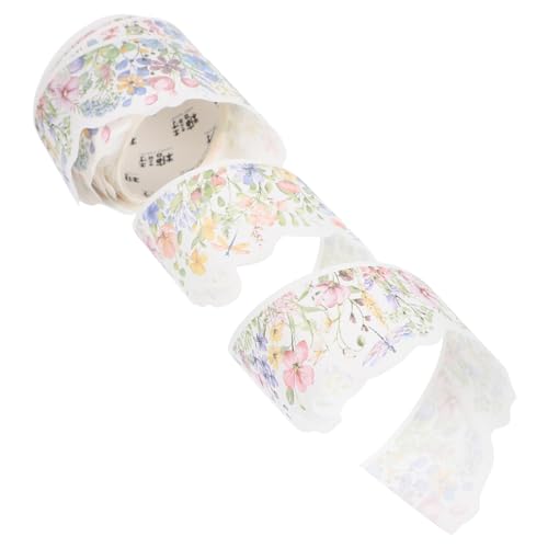 NUOBESTY Vintage Washi Tape Blumenmuster Klebeband DIY Scrapbooking Planner Dekoration Langlebig und Lichtbeständig für Geschenke Kalender Fotoalben und Kreative Bastelprojekte NUOBESTY Vintage Washi Tape Blumenmuster Klebeband DIY Scrapbooking Planner Dekoration Langlebig und Lichtbeständig für Geschenke Kalender Fotoalben und Kreative Bastelprojekte von NUOBESTY
