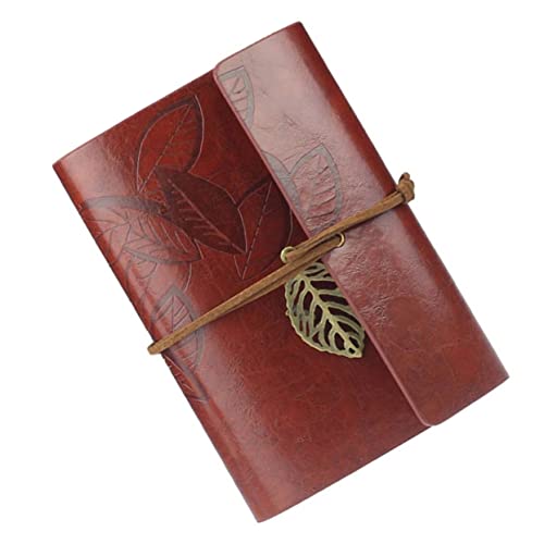 NUOBESTY Vintage-blanko-notizbuch Mit Pu-cover Loseblatt-system Und Filigranem Blättermuster s Ca Blankopapier Für Schreiben Zeichnen Und Skizzieren Als Reisetagebuch Oder Notizblock von NUOBESTY