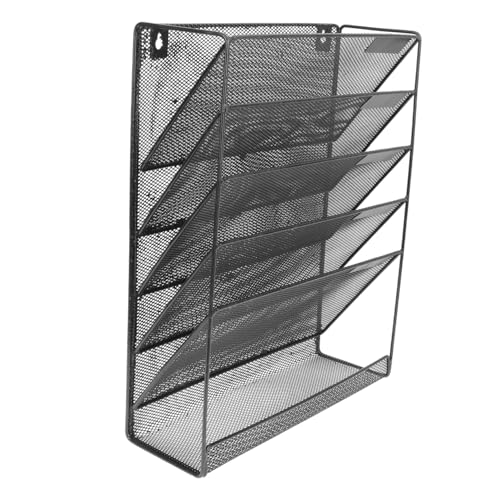 NUOBESTY Wandhängender Aktenorganizer mit Mehrschicht Design Praktischer Dokumentenhalter für Büro Schule und Zuhause Robust und Platzsparend für Aufbewahrung von Dateien und Notizen NUOBESTY Wandhängender Aktenorganizer mit Mehrschicht Design Praktischer Dokumentenhalter für Büro Schule und Zuhause Robust und Platzsparend für Aufbewahrung von Dateien und Notizen von NUOBESTY