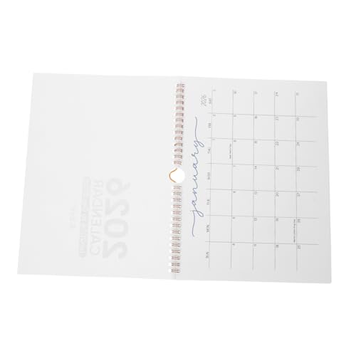NUOBESTY Wandkalender Spiralbindung Minimalistischer Monatsplaner Kalender Monate Jahresübersicht Dickes Notizblock Für Büro Familie Studium Hängender Organisationsplaner NUOBESTY Wandkalender Spiralbindung Minimalistischer Monatsplaner Kalender Monate Jahresübersicht Dickes Notizblock Für Büro Familie Studium Hängender Organisationsplaner von NUOBESTY