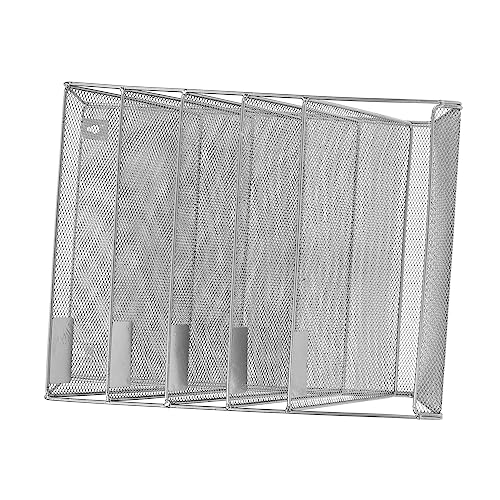 NUOBESTY Wandmontierter Aktenhalter aus Robustem Metall Fünfachsiger Dokumentenorganizer für Büro und Zuhause Flexibler Aufbewahrungsrack für Dateien und Kleinigkeiten NUOBESTY Wandmontierter Aktenhalter aus Robustem Metall Fünfachsiger Dokumentenorganizer für Büro und Zuhause Flexibler Aufbewahrungsrack für Dateien und Kleinigkeiten von NUOBESTY