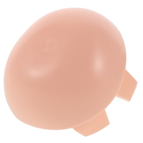 NUOBESTY Weicher Puppen Scalp DIY Werkzeug Realistische Kunststoff Perücke für Puppenherstellung und Reparatur Flexibles Material Einsetzbar für Bastelköpfe und Puppenpflege von NUOBESTY