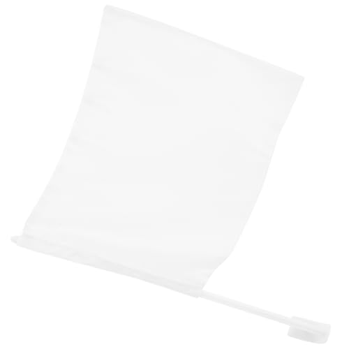 NUOBESTY Weiße Diy Auto Flagge Blanko Fahne für Outdoor Dekoration Hitzebeständige Transferflagge Doppelseitiges Design für Personalisierte Gestaltung und Kreative Projekte von NUOBESTY