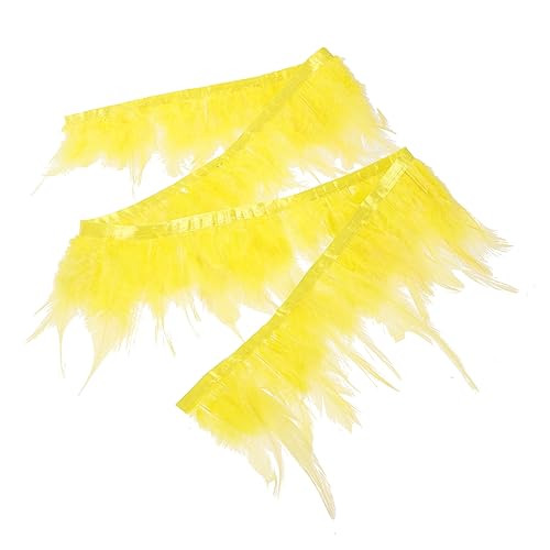 NUOBESTY Weiße Spitzen Plume Stoffbordüre Mehrfarbiges DIY Bekleidungsdekor Federn für Bühnenkostüme und Handarbeiten NUOBESTY Weiße Spitzen Plume Stoffbordüre Mehrfarbiges DIY Bekleidungsdekor Federn für Bühnenkostüme und Handarbeiten von NUOBESTY