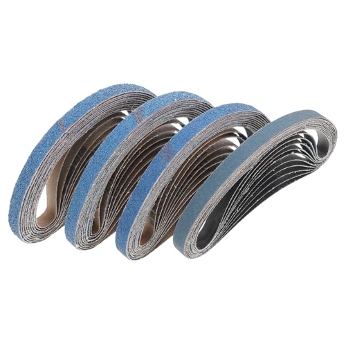 NUOBESTY Wen Schleifpapier Für Band Und Tellerschleifer 40 Stück Blau Für Holz Trommelschleifer Werkzeug Kies Skateboard NUOBESTY Wen Schleifpapier Für Band Und Tellerschleifer 40 Stück Blau Für Holz Trommelschleifer Werkzeug Kies Skateboard von NUOBESTY