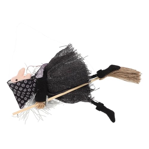 NUOBESTY Wunderschöne Hexenfigur zum Aufhängen Dekorative Halloween Deko für Zuhause und Schreibtisch Wahl für Halloween Partys Steigerung der Festtagsatmosphäre von NUOBESTY