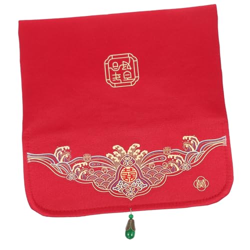 NUOBESTY rote Umschlagtasche Mini Dekorationen Andenken Kasse Gruß Geldbörse briefumschläge Roter Umschlag für die Hochzeit chinesischer hochzeitsgeldumschlag Glücksgeldpakete von NUOBESTY