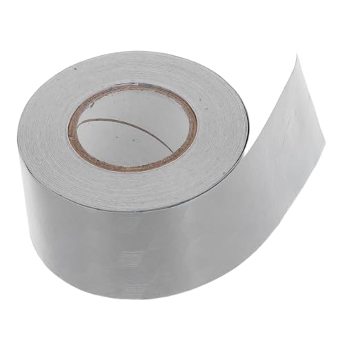 NUOBESTY wasserfester Aufkleber Badezimmer Dichtungsband Abdichtband für Badezimmer wasserfestes, selbstklebendes Dichtungsband Duschstreifen Klebeband Alufolie Silver von NUOBESTY