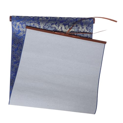NUOBESTY wasserschreibstoff Kalligraphiepraxis Kalligraphie-Matte Wasserziehtuch Wasserleinwand chinesische kalligrafiematte Kalligraphie-Wasserschreibtuch Wasserziehmatte Holz Blau von NUOBESTY