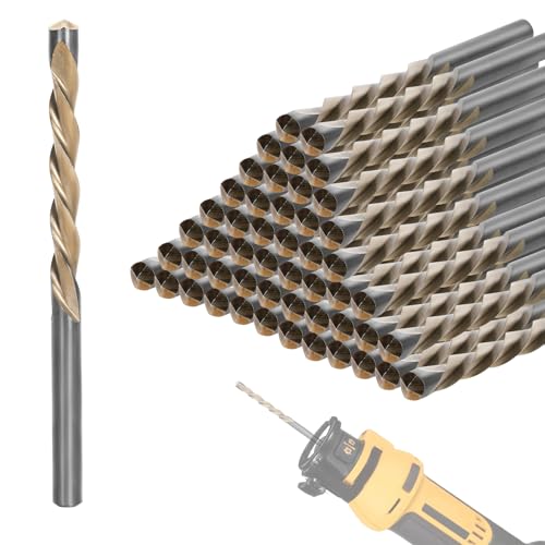 Upgrade 100 Stück Trockenbau-Bit, 5/32 Zoll Trockenbaubohrer für Holz, Trockenbau-Schneid-Bit, Trockenbau-Führungspunkt-Schneid-Bits, Trockenbau-Fräser-Bits für die Verwendung mit Spiralsäge Upgrade 100 Stück Trockenbau-Bit, 5/32 Zoll Trockenbaubohrer für Holz, Trockenbau-Schneid-Bit, Trockenbau-Führungspunkt-Schneid-Bits, Trockenbau-Fräser-Bits für die Verwendung mit Spiralsäge von NURA
