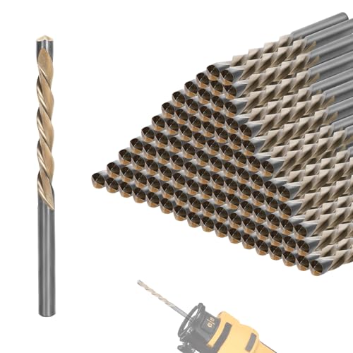 Upgrade 50 Stück Trockenbau-Bit, 5/32 Zoll Trockenbaubohrer für Holz, Trockenbau-Schneid-Bit, Trockenbau-Führungspunkt-Schneid-Bits, Trockenbau-Fräser-Bits für die Verwendung mit Spiralsäge Upgrade 50 Stück Trockenbau-Bit, 5/32 Zoll Trockenbaubohrer für Holz, Trockenbau-Schneid-Bit, Trockenbau-Führungspunkt-Schneid-Bits, Trockenbau-Fräser-Bits für die Verwendung mit Spiralsäge von NURA